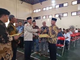 Pengukuhan Pengurus RW dan Pengurus RT masa bhakti 2026-2031 Kalurahn Kepek